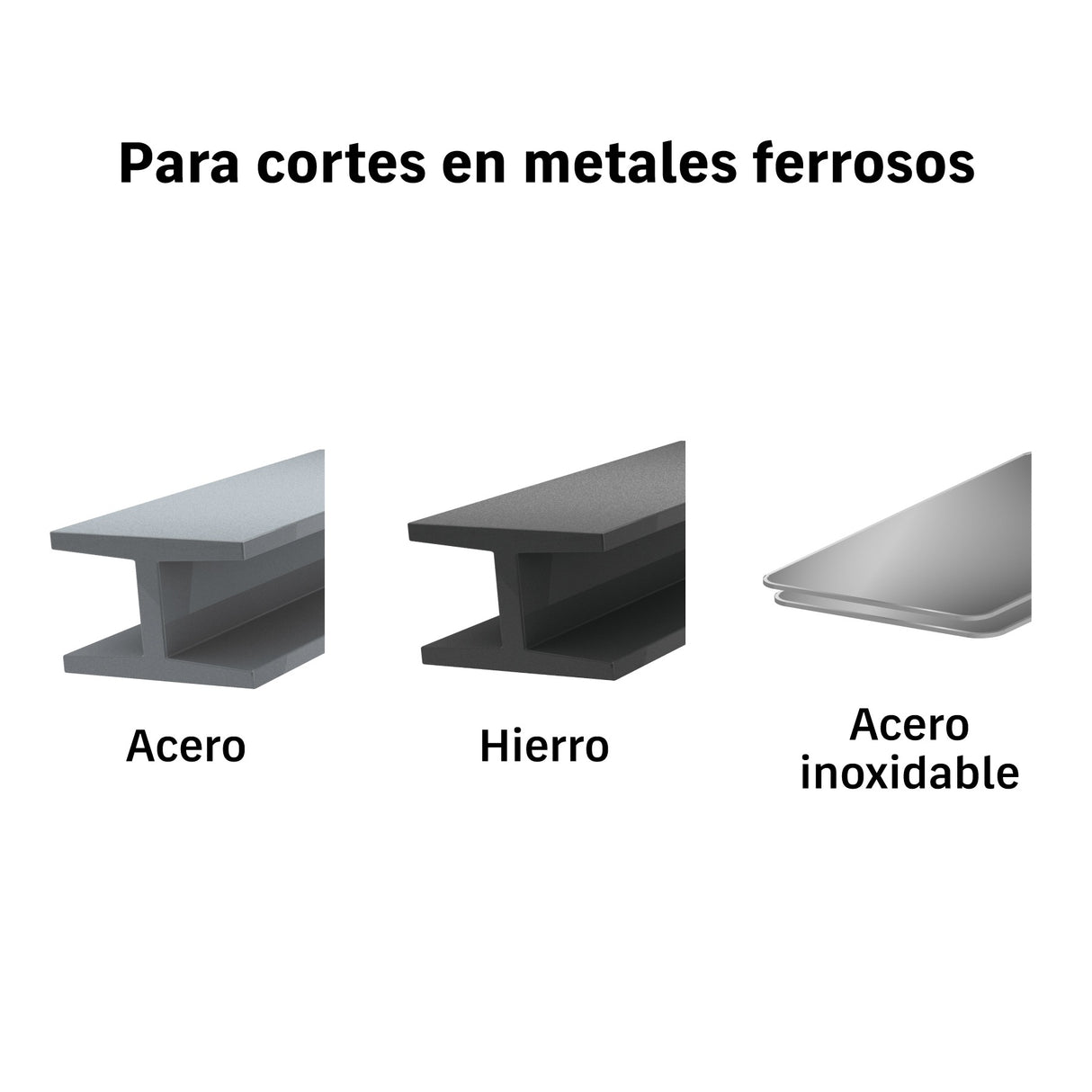 Tronzadora/cortadora de metales 14', 2200 W mango en 'd'