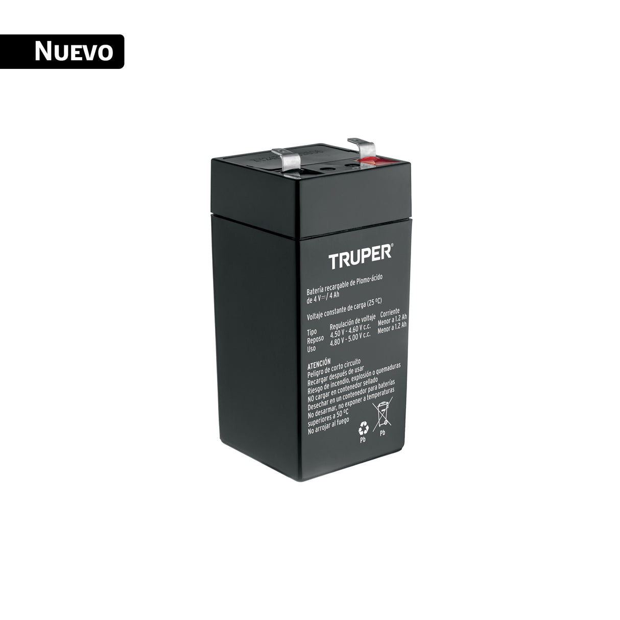 Batería recargable para básculas 4 V/4 Ah Truper