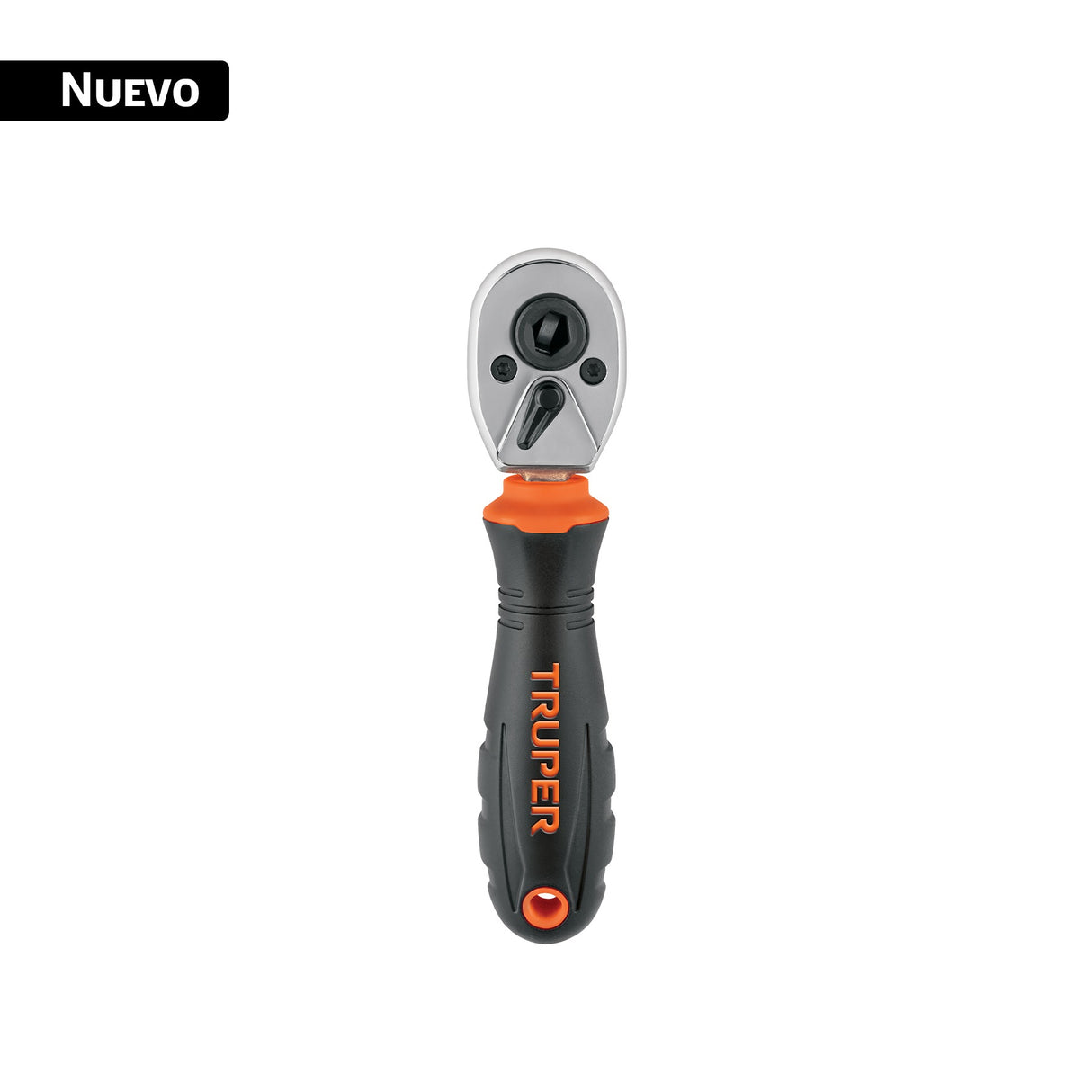Matraca mini 1/4' para puntas y dados, comfort grip, Truper