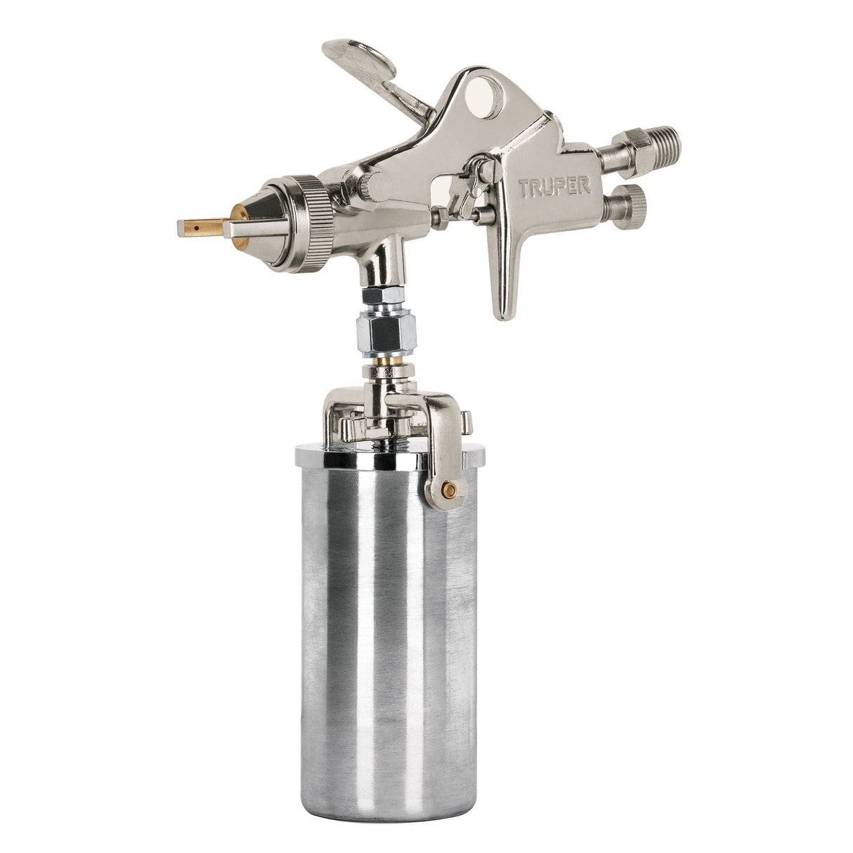 Pistola Compacta para Retoque Hvhp Vaso Alum, 1.5 mm, Truper