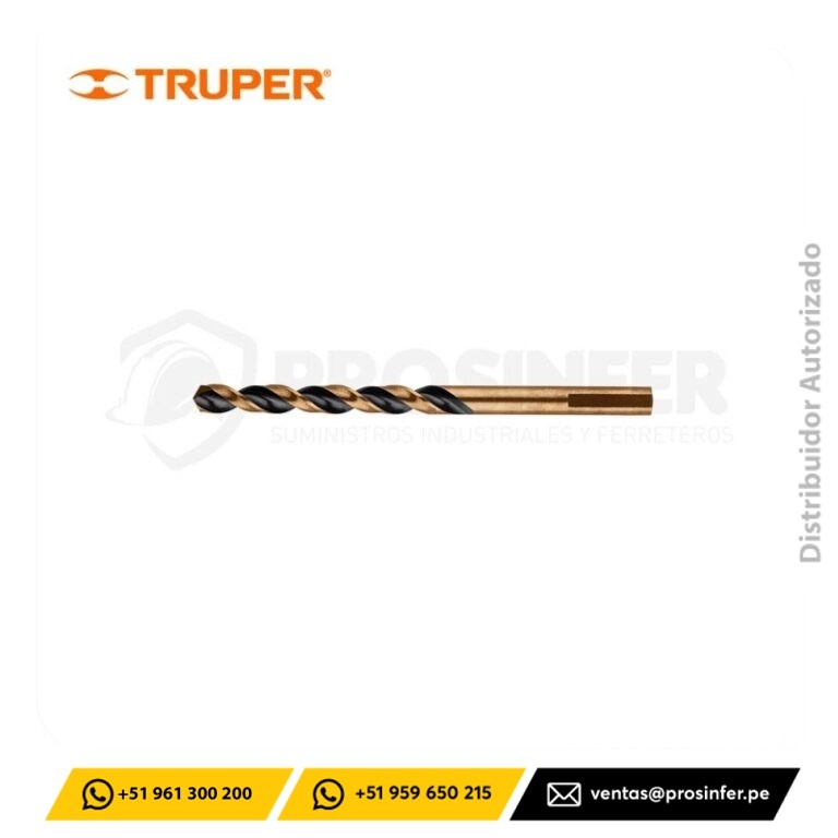 Broca HSS 6.0 mm Trugold para Metal, Truper Expert