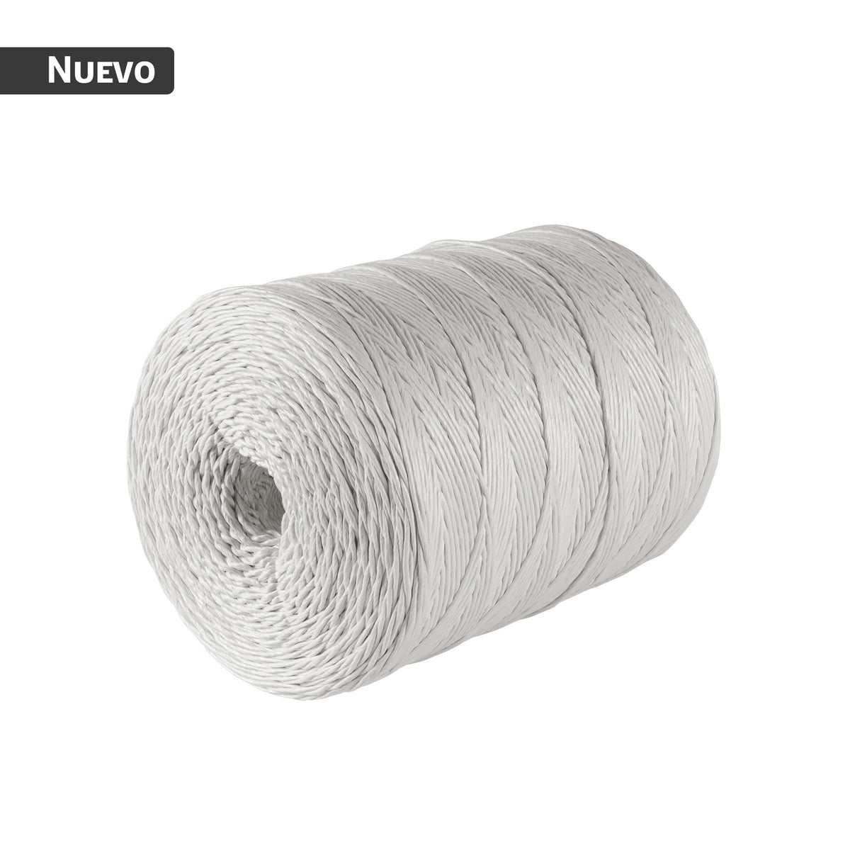 Rollo de rafia de 1500 m color blanco calibre 3 g/m, Fiero