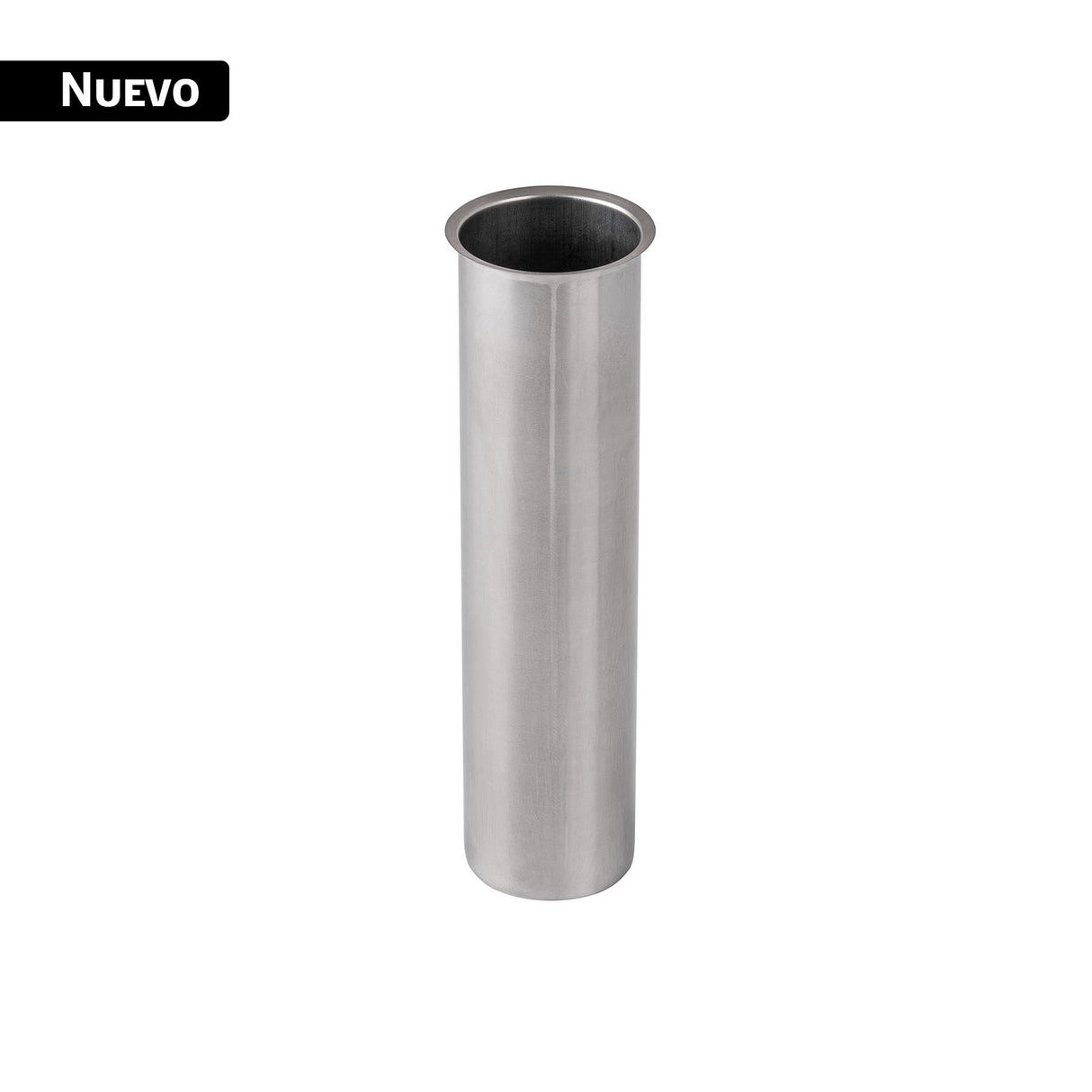Casquillo de acero inoxidable para contracanasta, 15 cm, 1-1/2'
