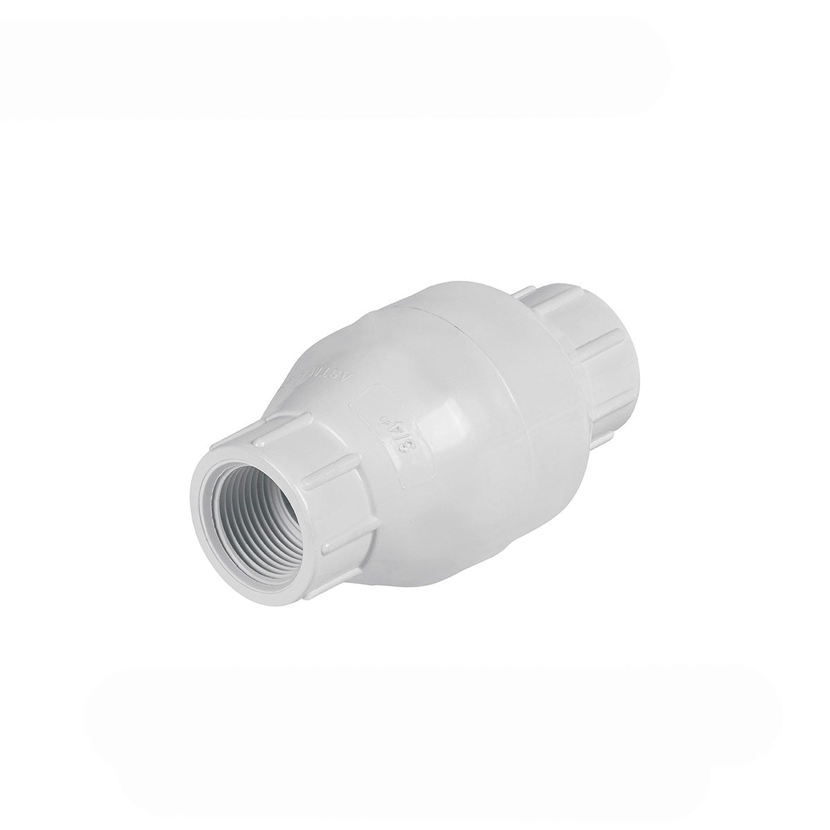 Válvula check de PVC 3/4' roscable, Foset