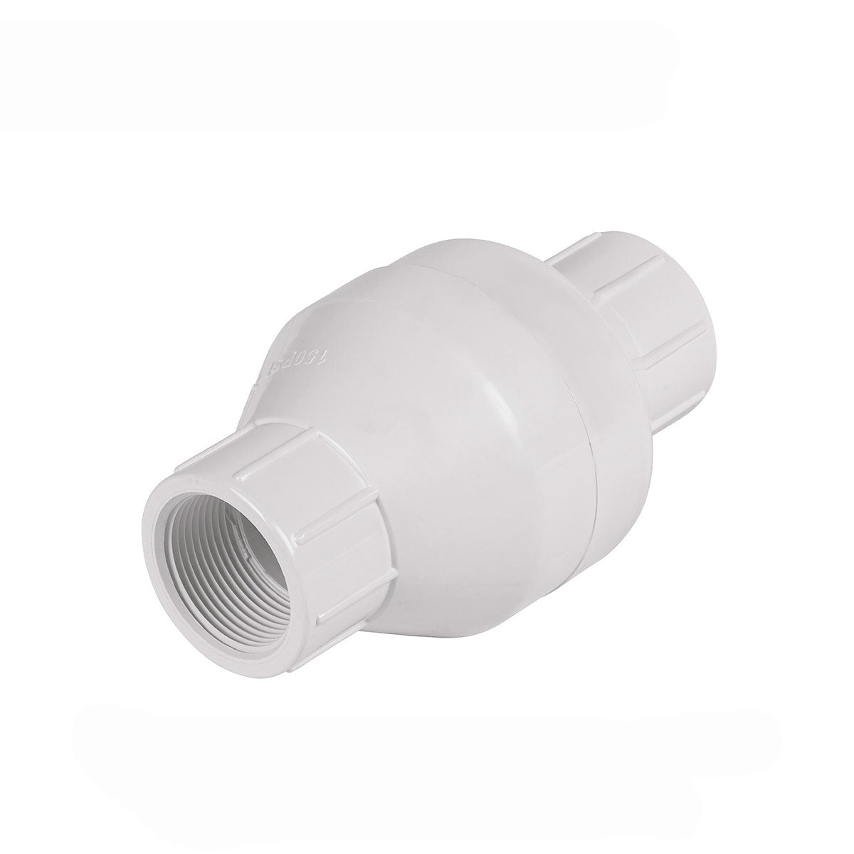 Válvula check de PVC 1-1/4' roscable, Foset