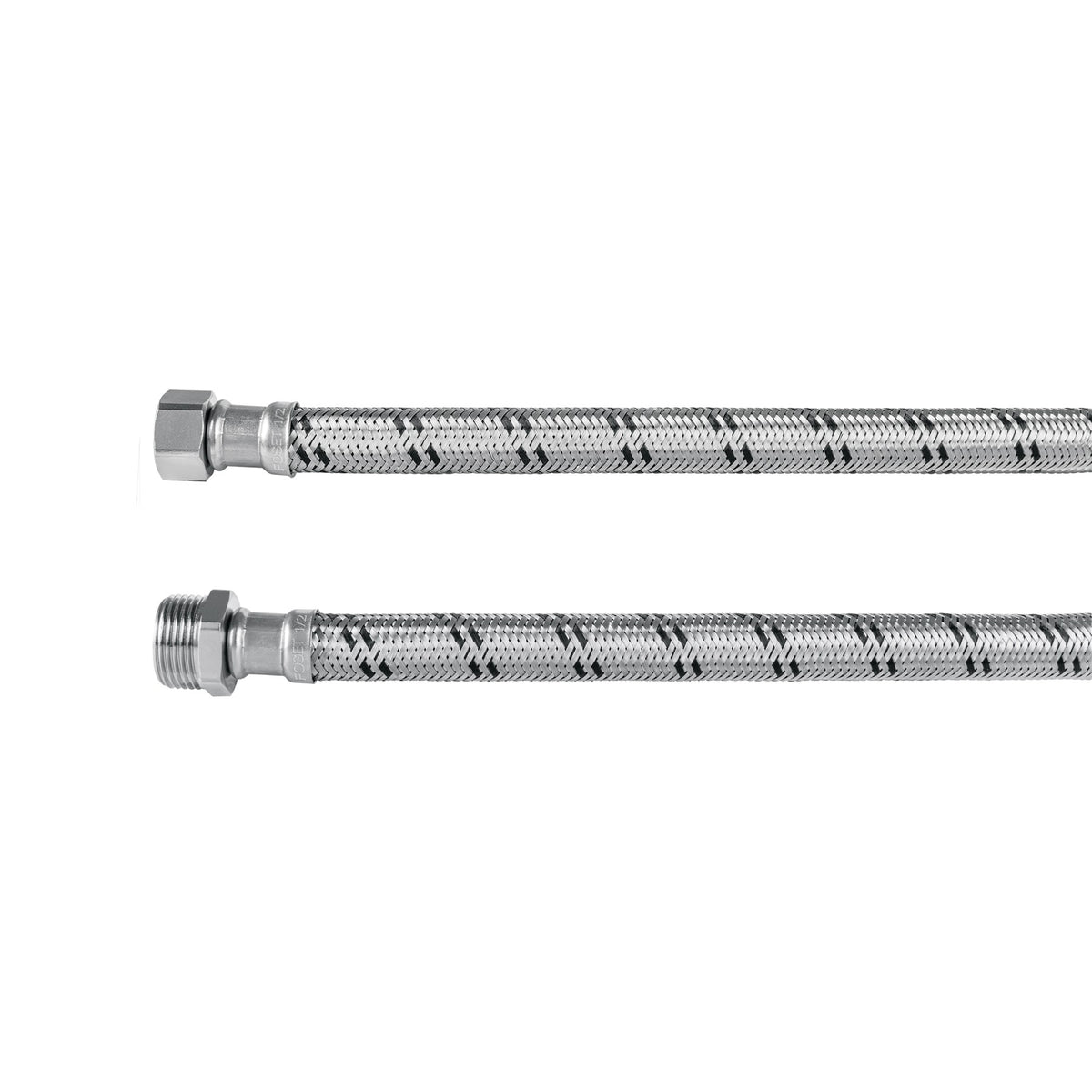 Manguera para Boiler, Acero Inox. 1/2'H X 3/4'm, 60 cm