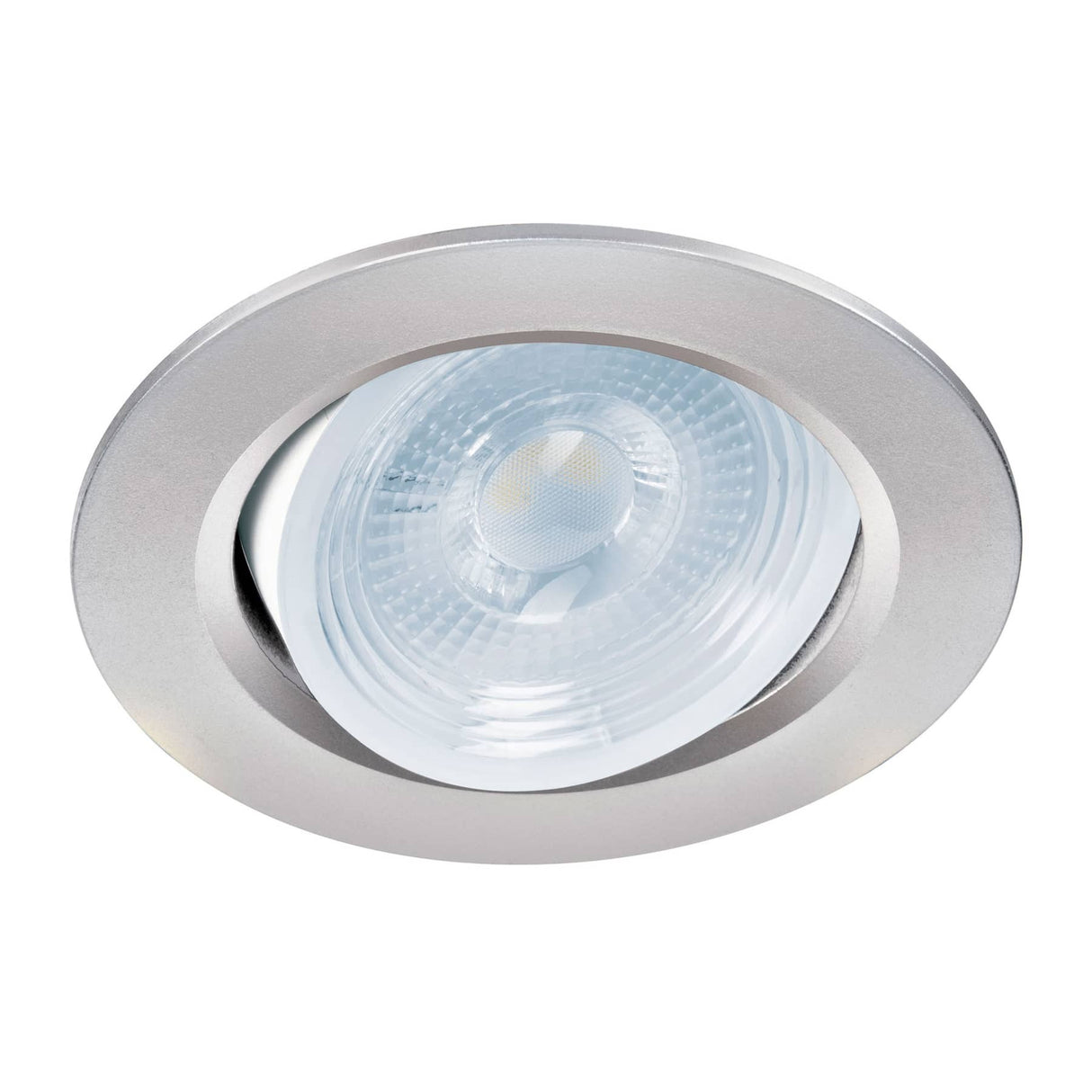 Luminario de LED 5 W Empotrar Redondo Cromo Spot Dirigible