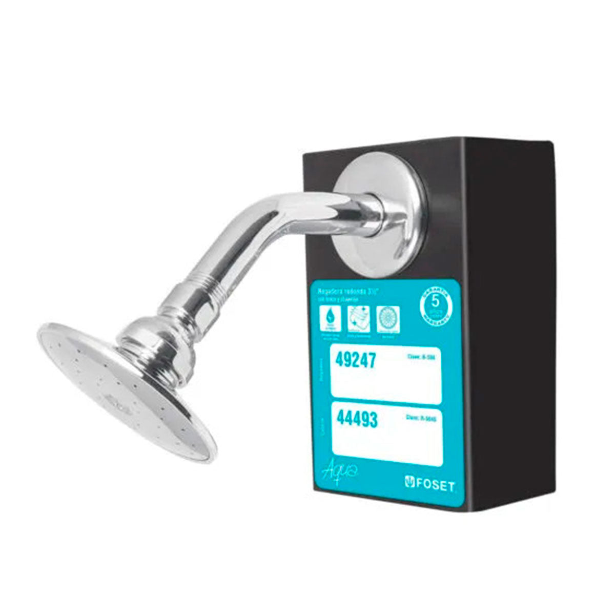 Respaldo de Inventario para Exhibidor de Regadera R-504