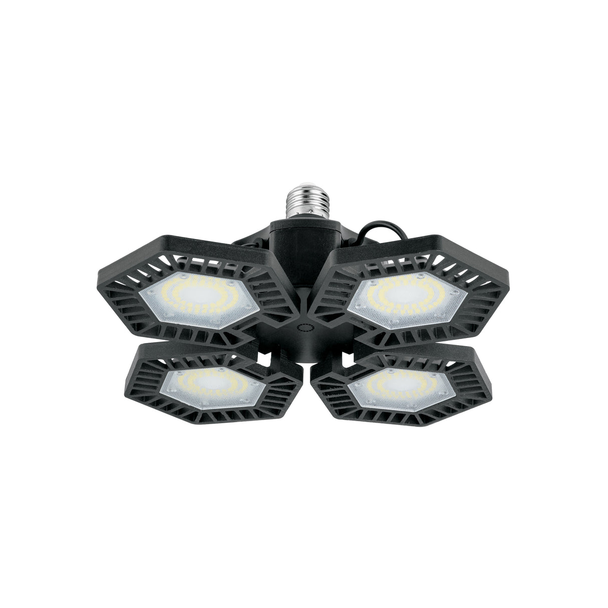 Luminario LED 100 W 6500K con 4 paneles abatibles, Volteck
