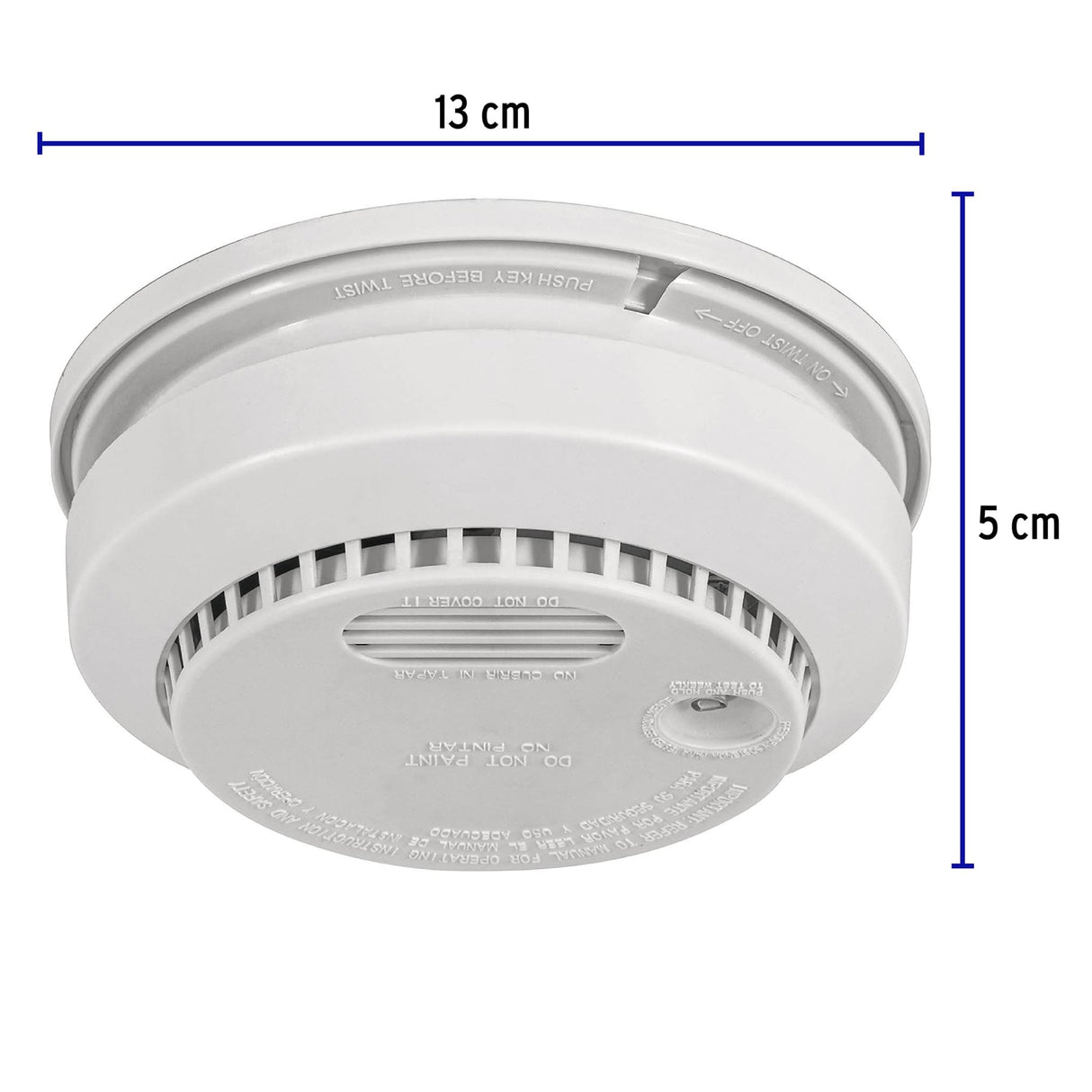 Detector de Humo con Alarma, Volteck
