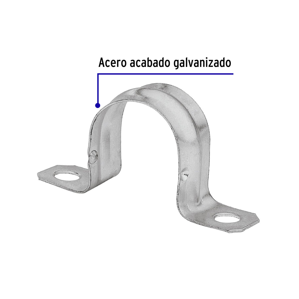 Bolsa C/5 Abrazaderas Tipo Omega 2' para Tubo Pared Delgada