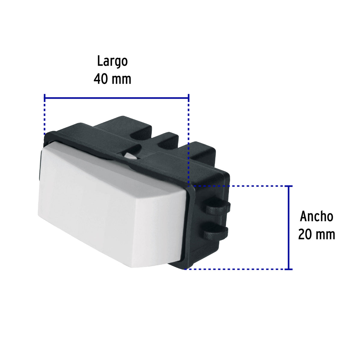 Interruptor de 3 Vías, Volteck Basic