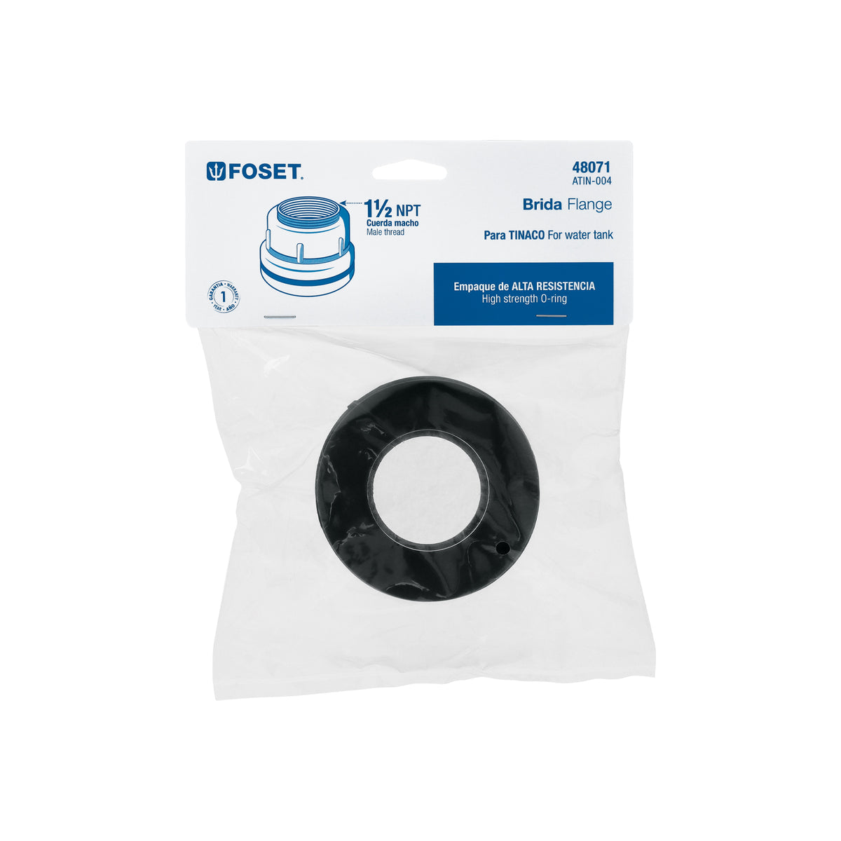 Brida de Polipropileno para Tinaco, 1-1/2', Foset