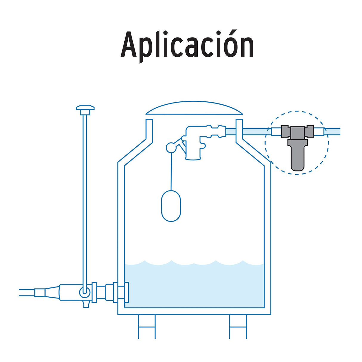 Filtro de Agua para Tinaco, Foset