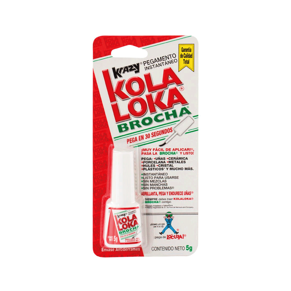 Kolaloka krazy pegamento instantaneo brocha 5G. *8*