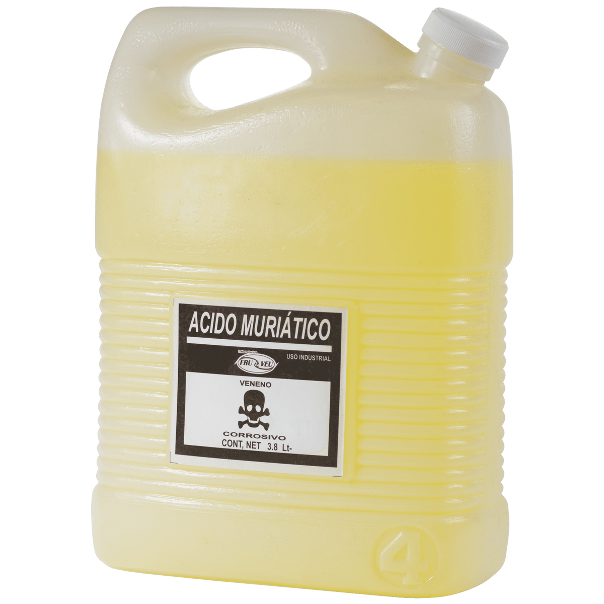 Fru & veu acido muriatico 4 lt