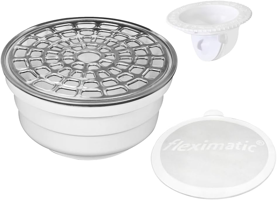 Fleximatic 2684 coladera universal rejilla con cub clasica con ta