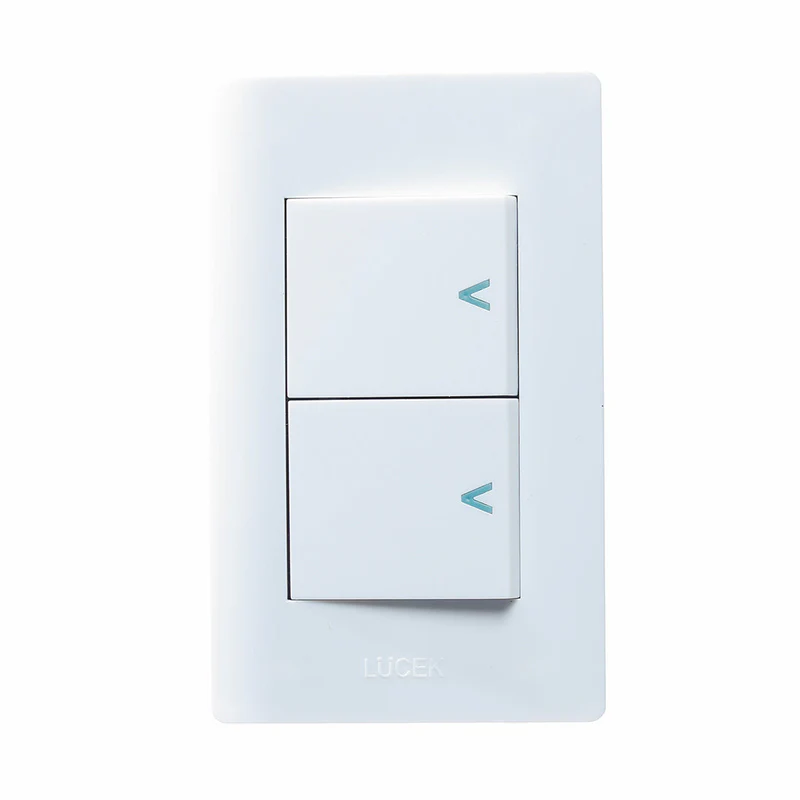 Lucek placa con 2 apaga. 1.5 blanco