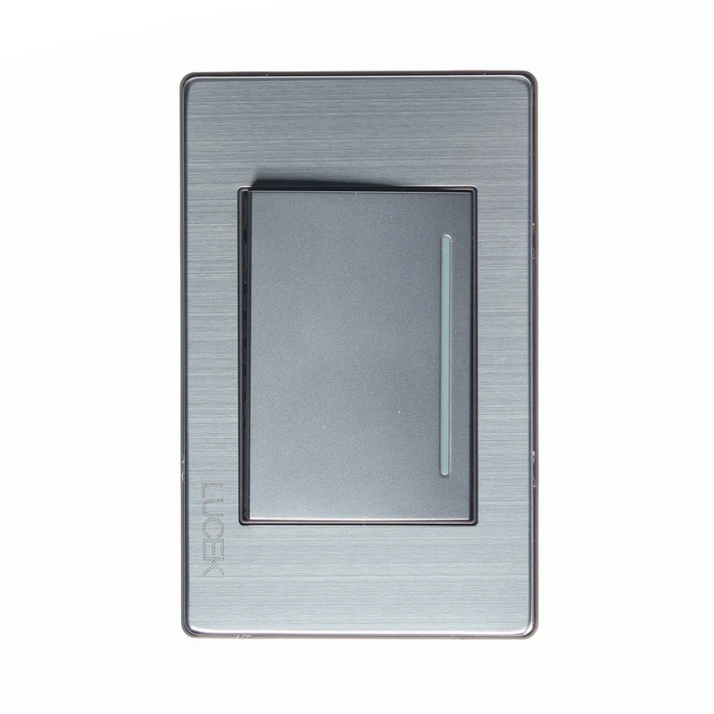 Lucek premium plateado apagador sencillo 3 mod