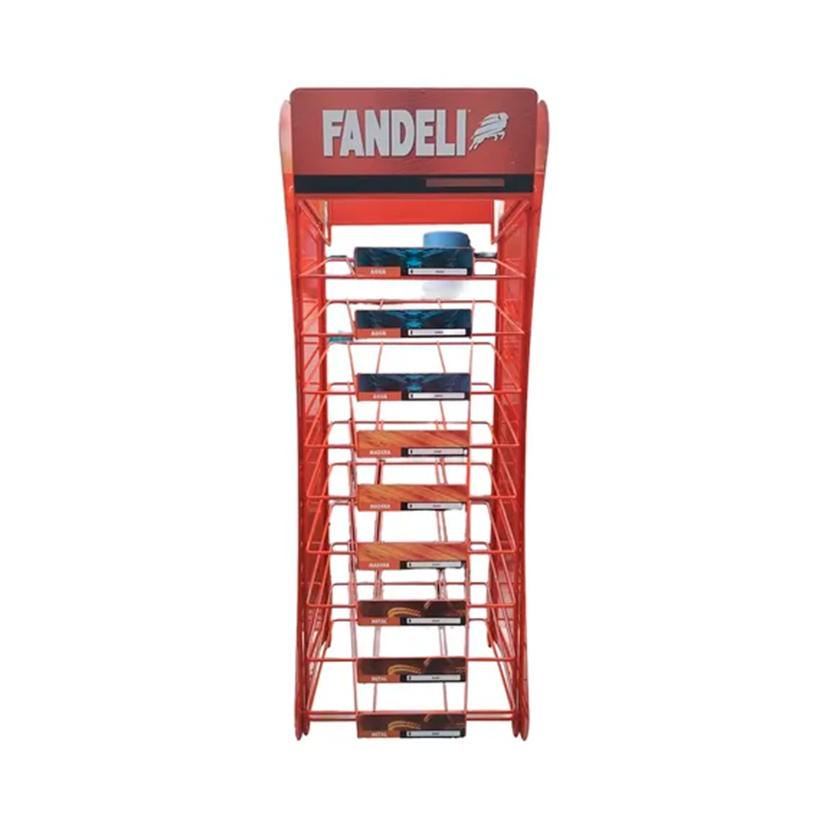 Exhibidor convencional de hojas Fandeli