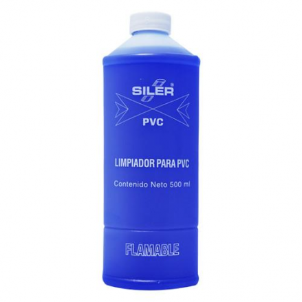 Siler limpiador PVC 500 ml. botella