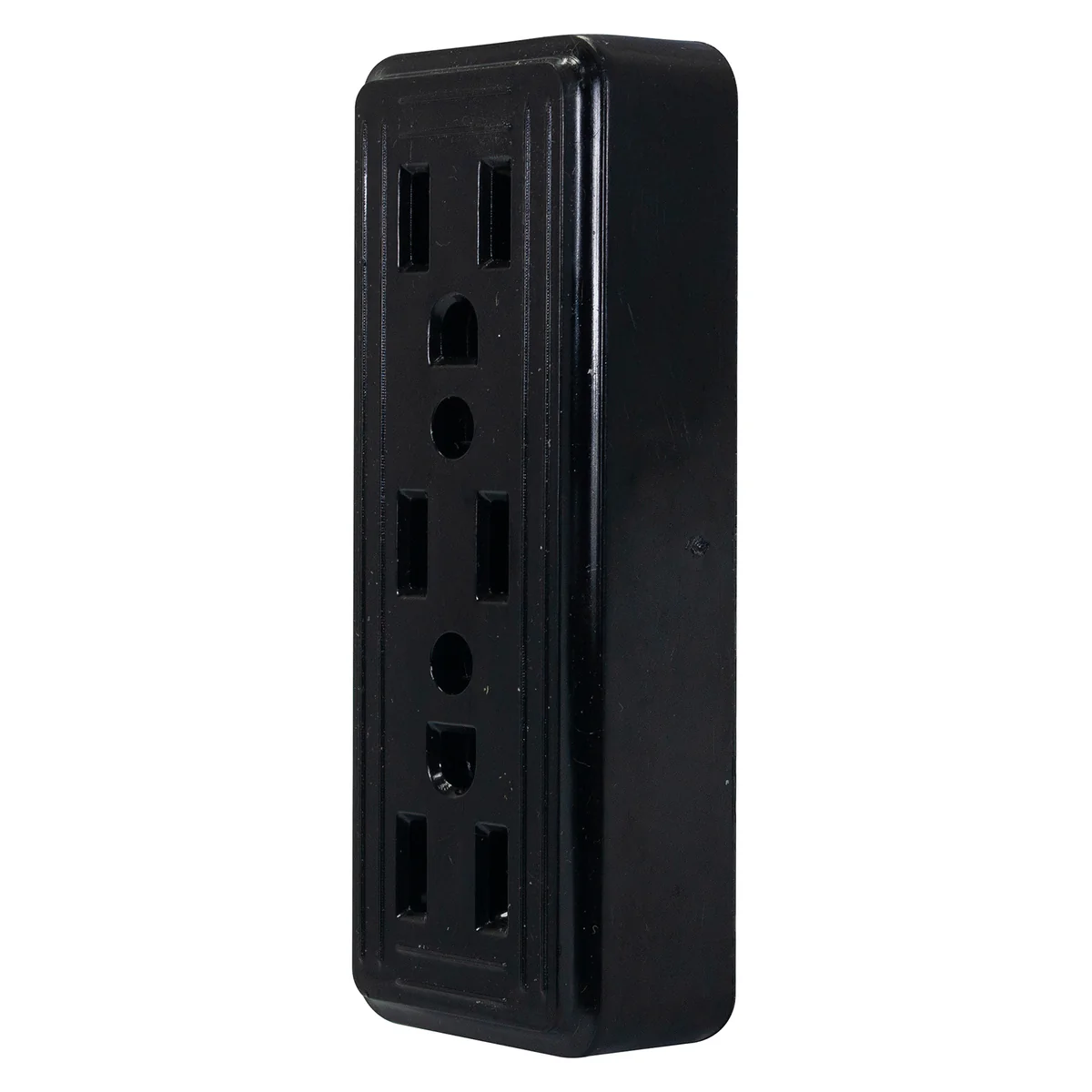 IUSA contacto triple negro de baquelita polarizado para sobreponer