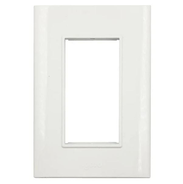 Igoto placa 3 modulos blanco / lugano PB1203-B - imagen 2