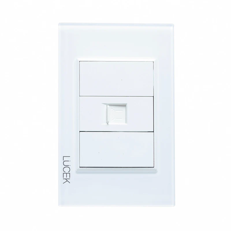 Lucek cristal blanco conexion a modem/internet