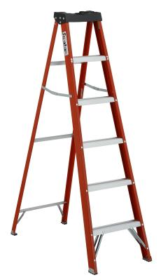 Scala tijera fibra SC-3310-06 altura 1.82 6 escalones
