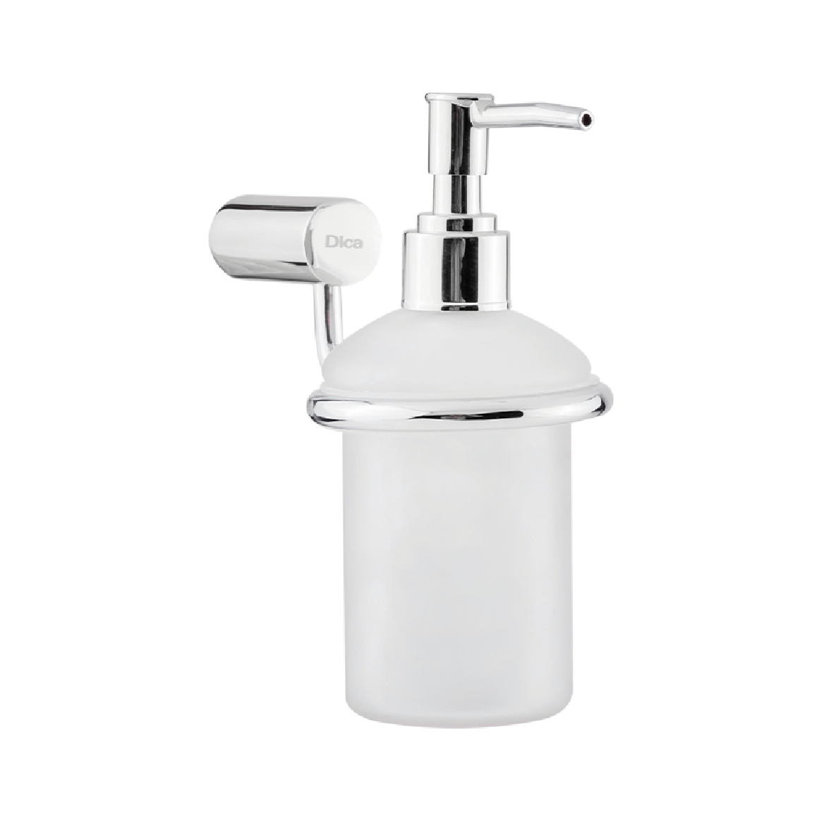 Dica 1508 dispensador de jabon empotrable cromo