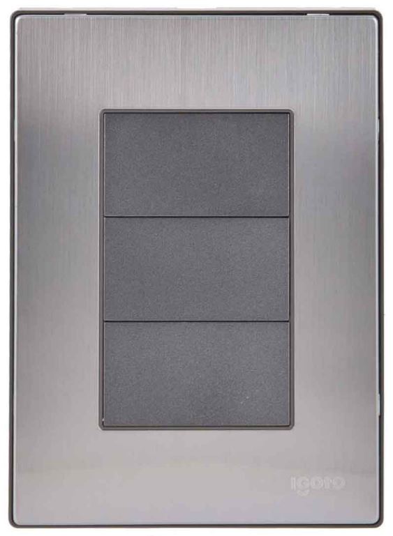 Igoto placa ciega inox oxford