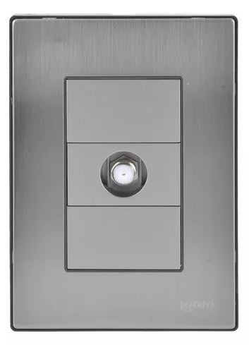 Igoto placa armada inox con dimmer oxford - imagen 2