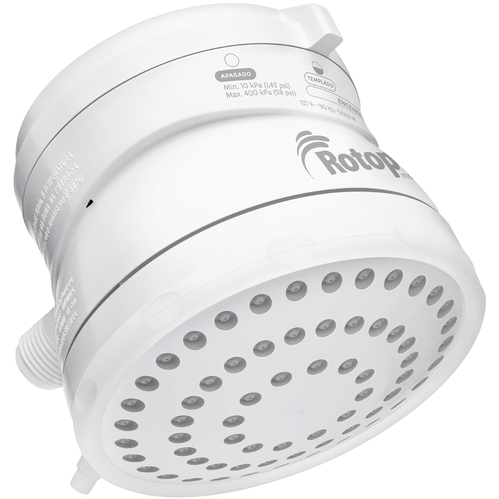 Rotoplas ecoducha regadera electrica 3 temp 5000 W - imagen 2