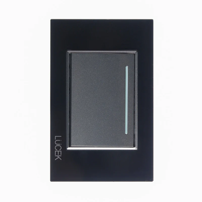 Lucek colors negro apagador sencillo 3 mod