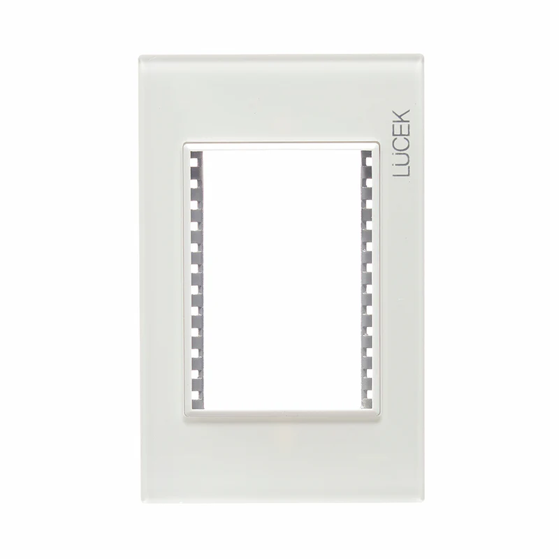 Lucek colors hueso placa metalica de 3 mod