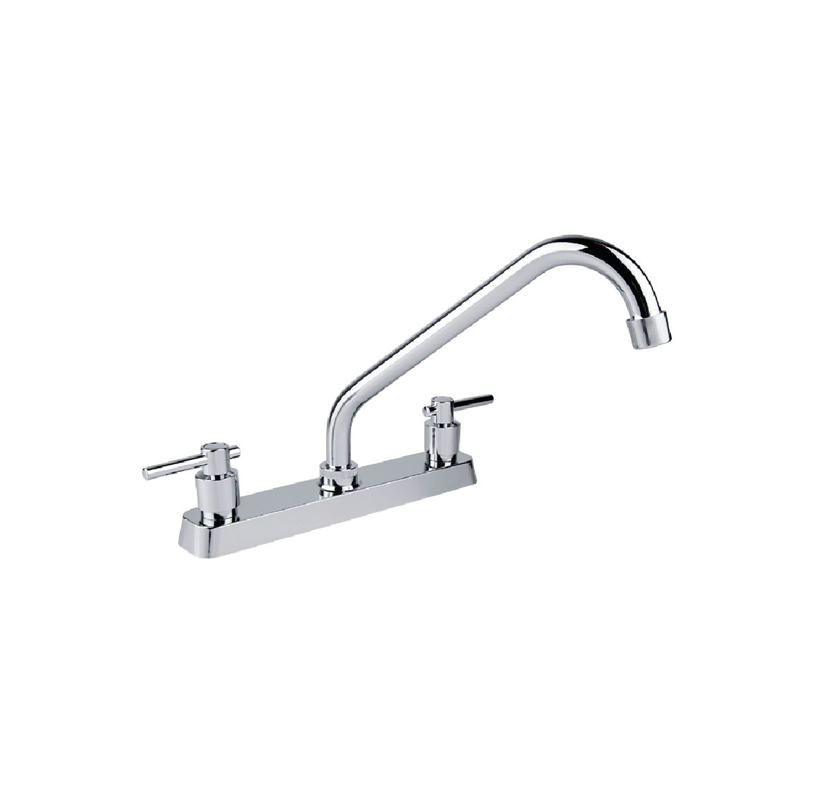 Dica 4335TS mezcl. 8 pulg. cuello corto para fregadero