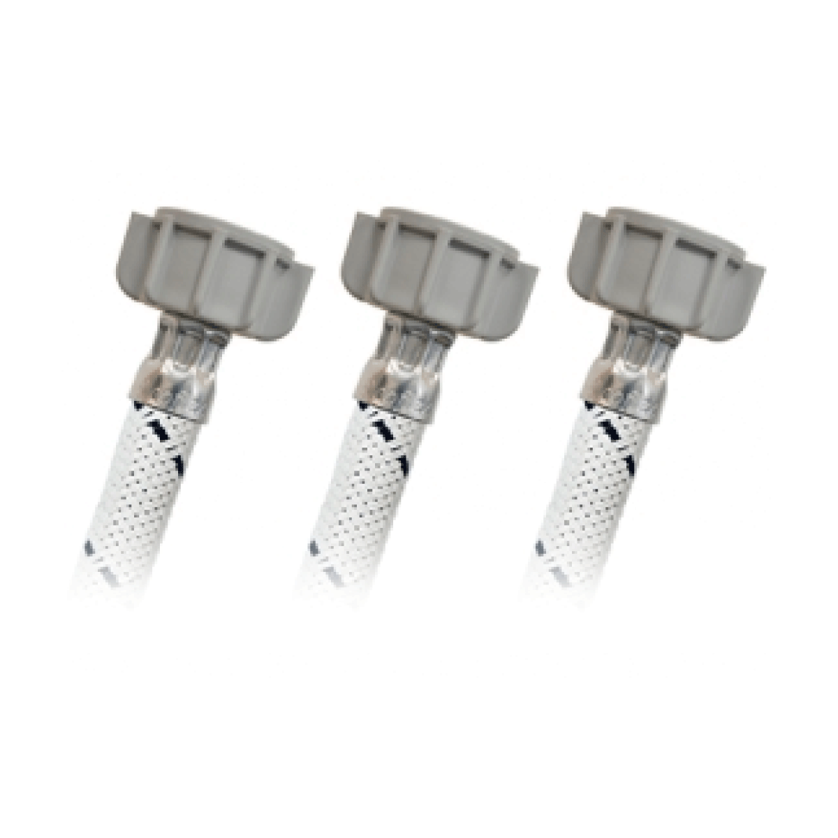 Coflex flexico para lavabo vinilo blanco 1/2 x 1/2 x 1/2