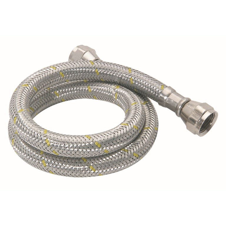 Urrea Residencial GALL-60 Manguera para Gas, con Tramado de Acero Inoxidable, 60 cm