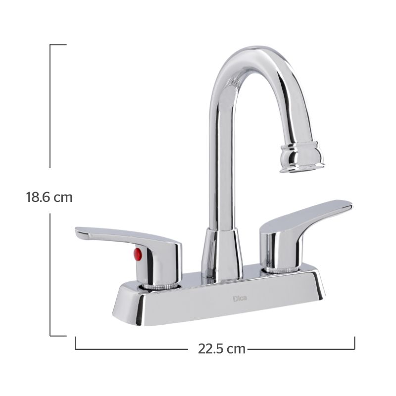Dica mezcl eco 4" bar alto manls / palanca 4055 - imagen 3