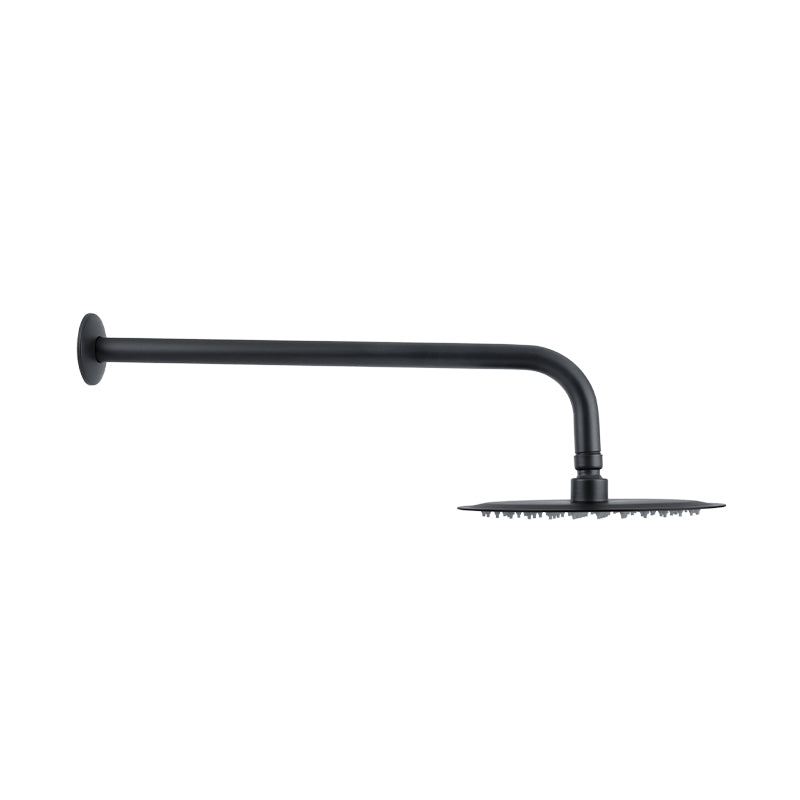 Dica 4518R.2 regadera 8 de plato redondo con brazo y chapeton
