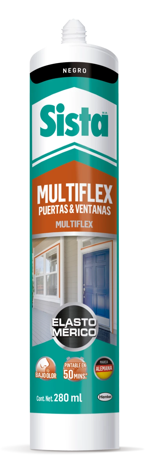 Sista multiflex elastomerico negro 2785937