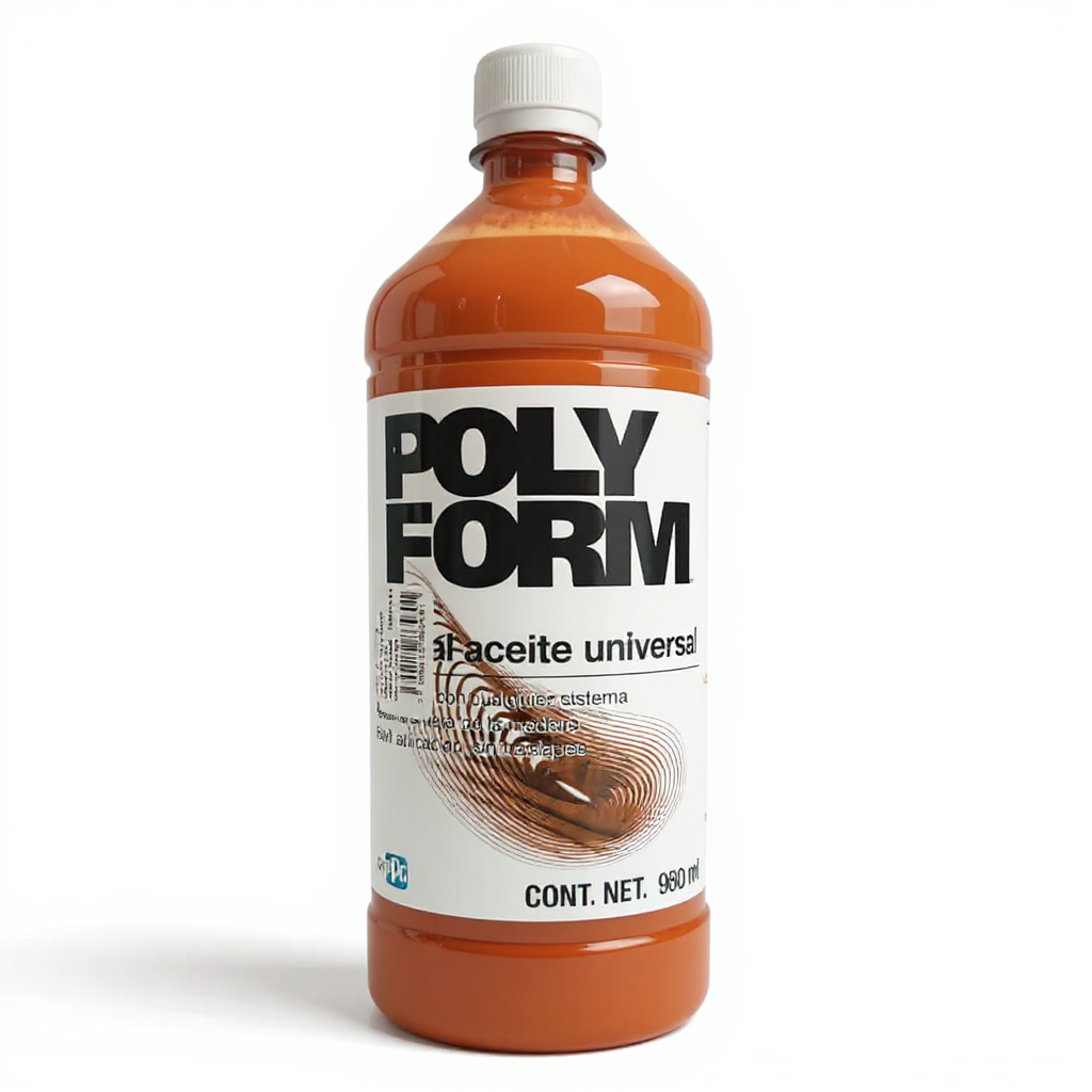 Polyform tinta aceite caoba cl p un 960 ml (19A0679704)