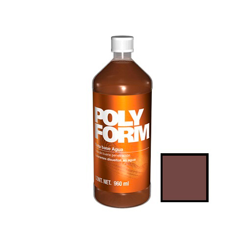 Polyform tinta b/a caoba pet 960 ml 19A0662134