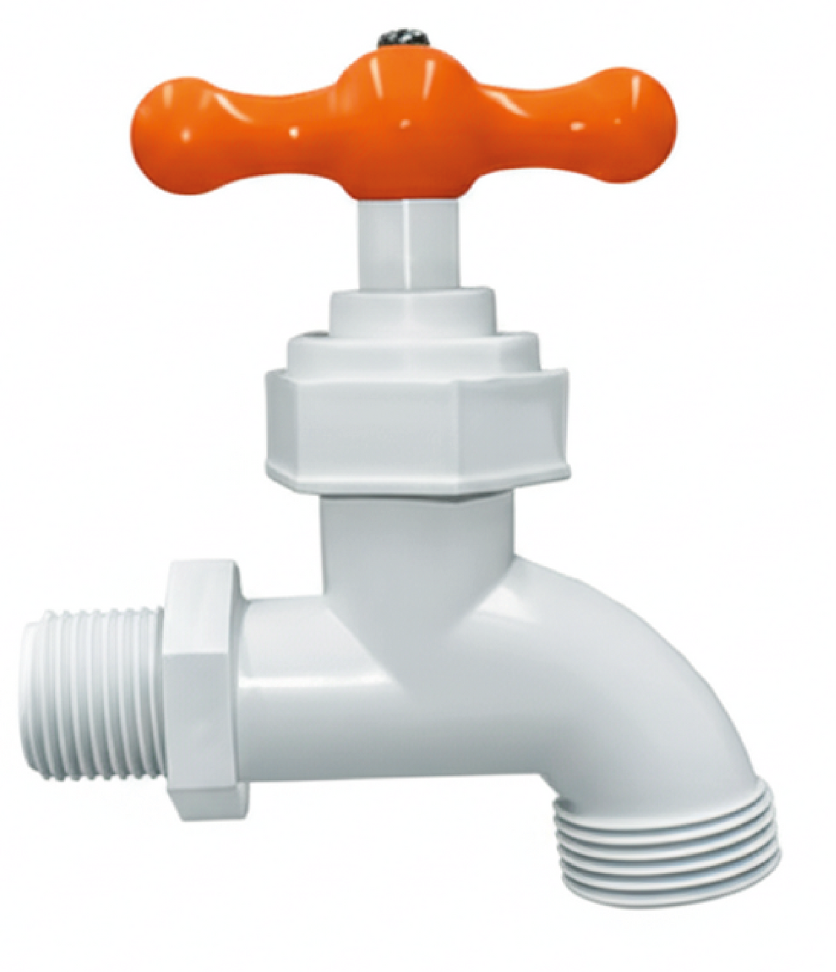 Ekon llave de jardin 1/2" ABS 60972