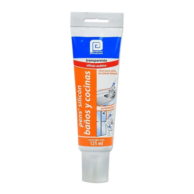 Products Pensilvania Pens Silicon Baños y Cocinas Blanco Tubo 125 ml