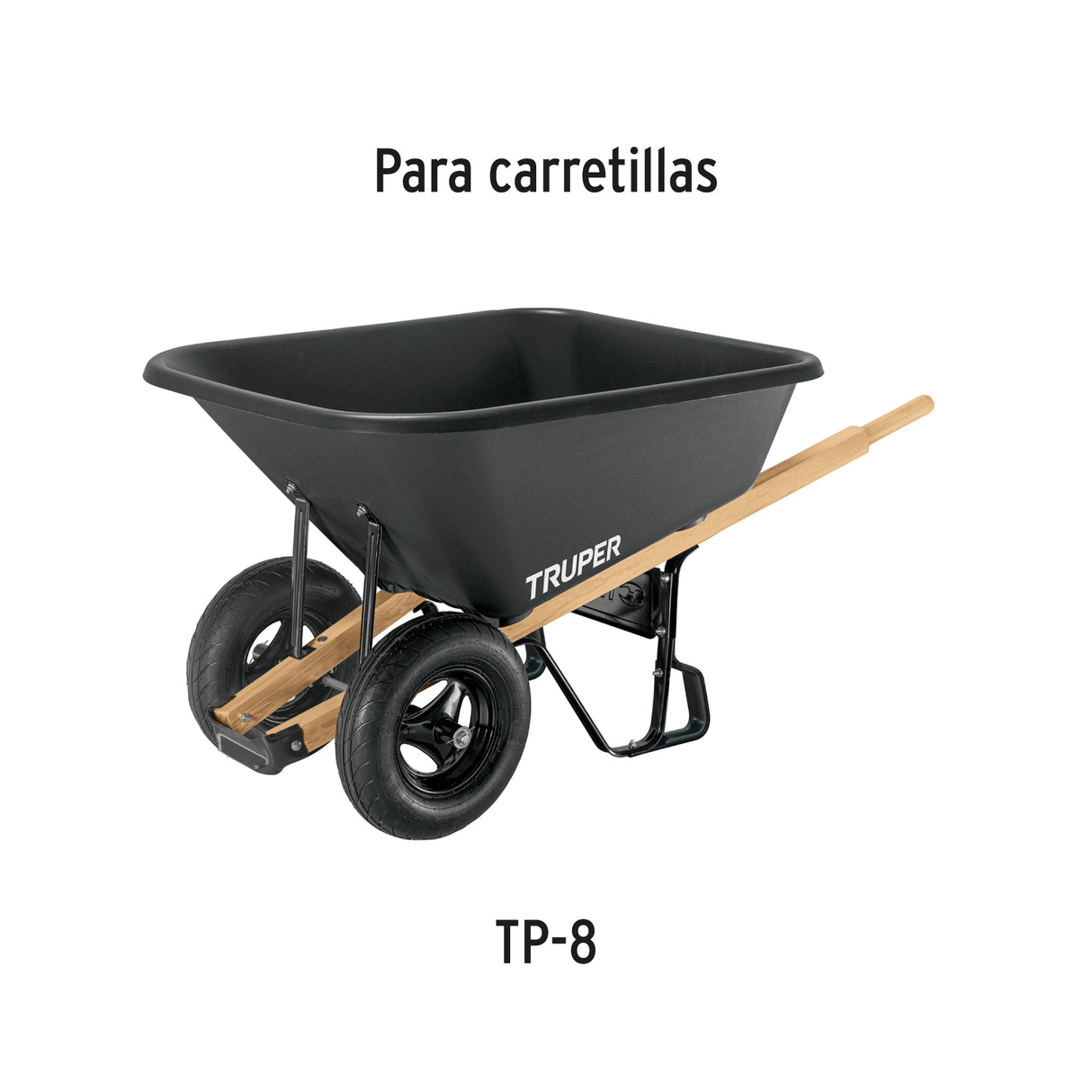 Bastidor de Madera 39 X 48 mm para Carretilla TP-8, Truper