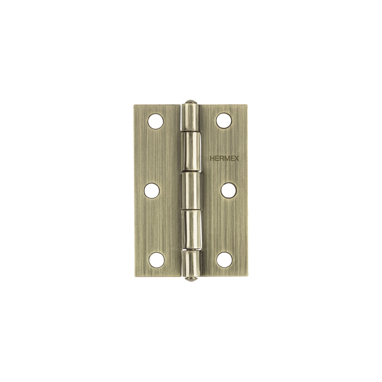 Bisagra Rectangular 3' Latón Antiguo, Hermex