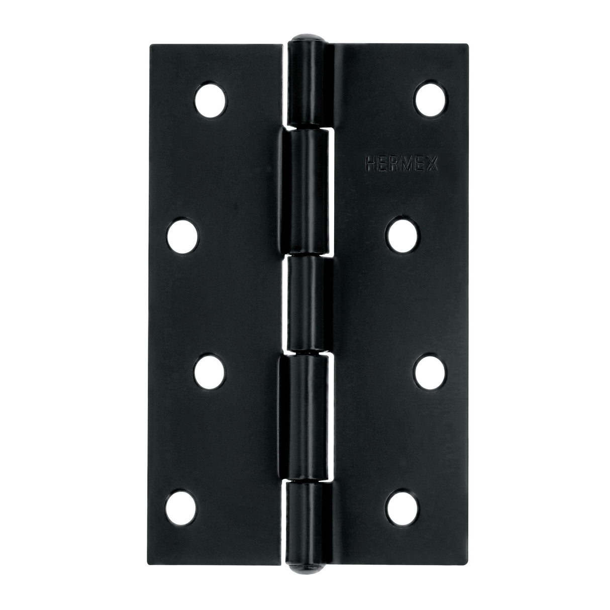 Bisagra Rectangular 4' Negra, Hermex