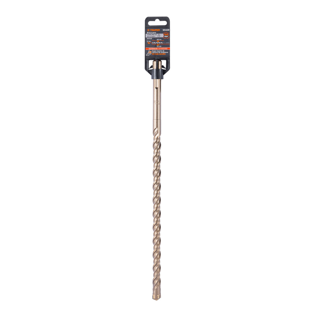 Broca SDS Ma X de 7/8 X 21', Truper