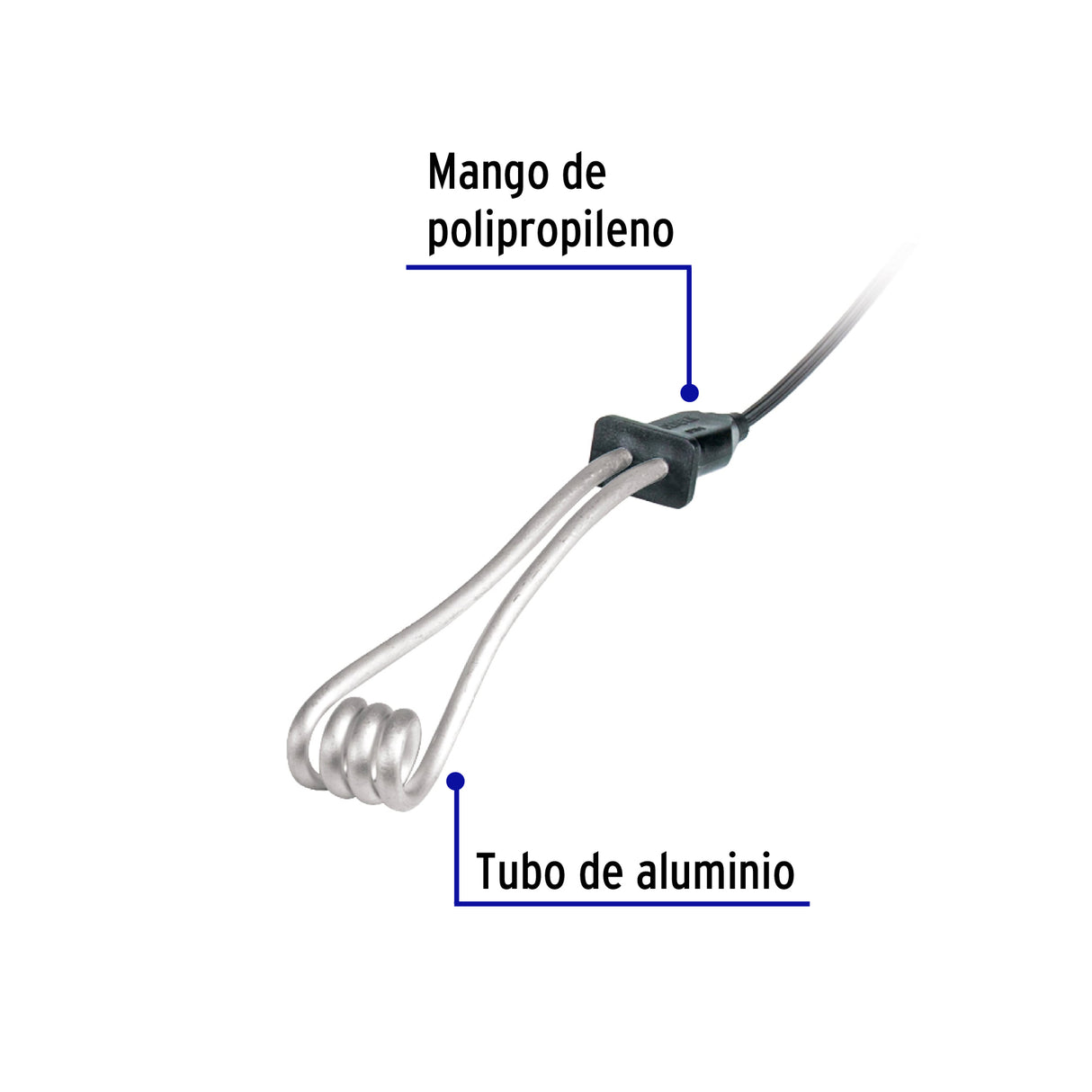 Calentador de Inmersión para Agua #3 de 12 L, 600 W, Volteck